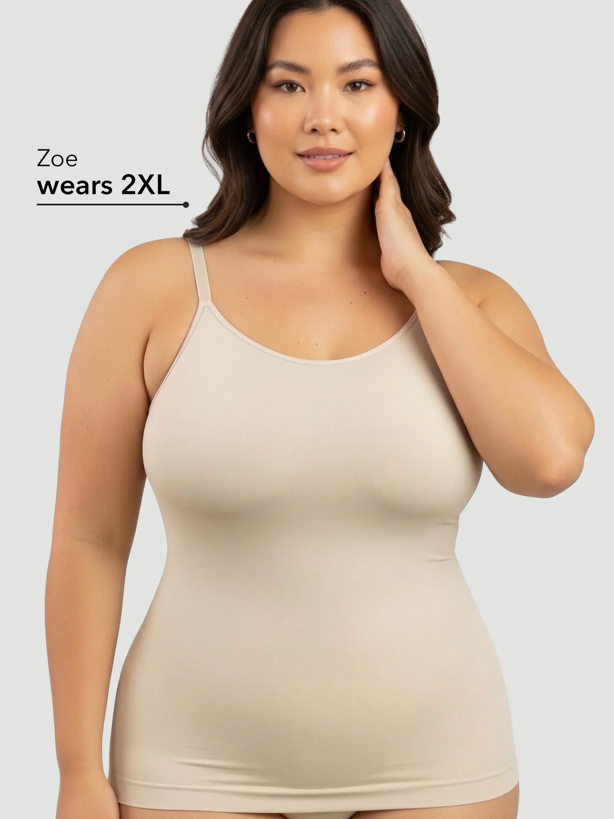 Shaping Scoop Neck Cami