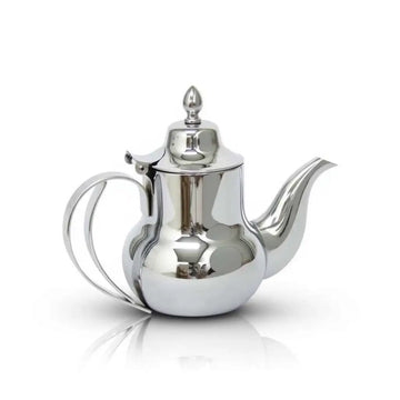 Stainless Steel Mirror Finish Teapot 800ml – Modern Design image