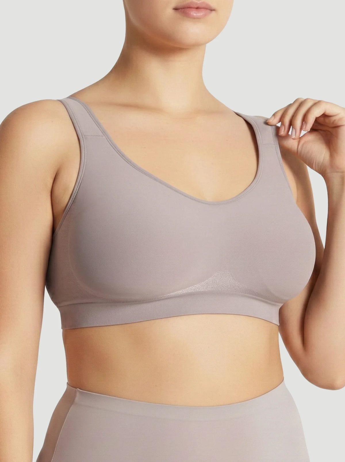 Adjustable Wire Free Shaper Bra (Cups A-FF) with Bra Extender