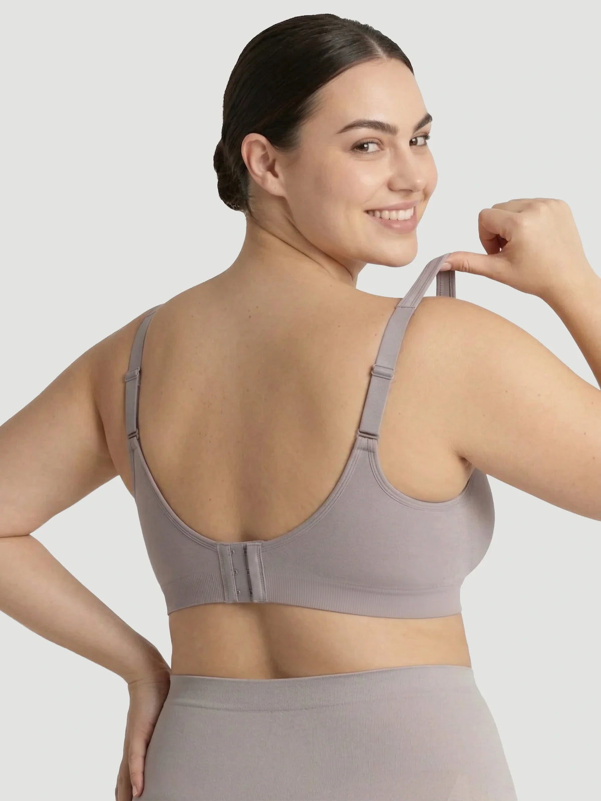 Adjustable Wire Free Shaper Bra (Cups A-FF) with Bra Extender