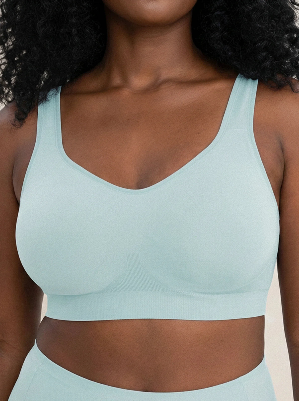Adjustable Wire Free Shaper Bra (Cups A-FF) with Bra Extender