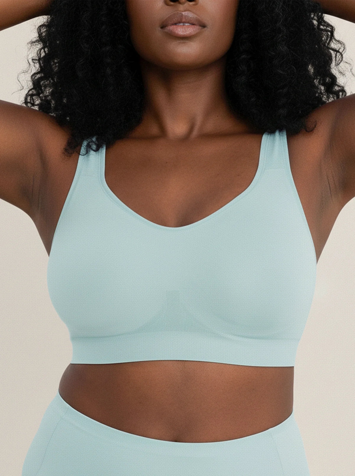 Adjustable Wire Free Shaper Bra (Cups A-FF) with Bra Extender