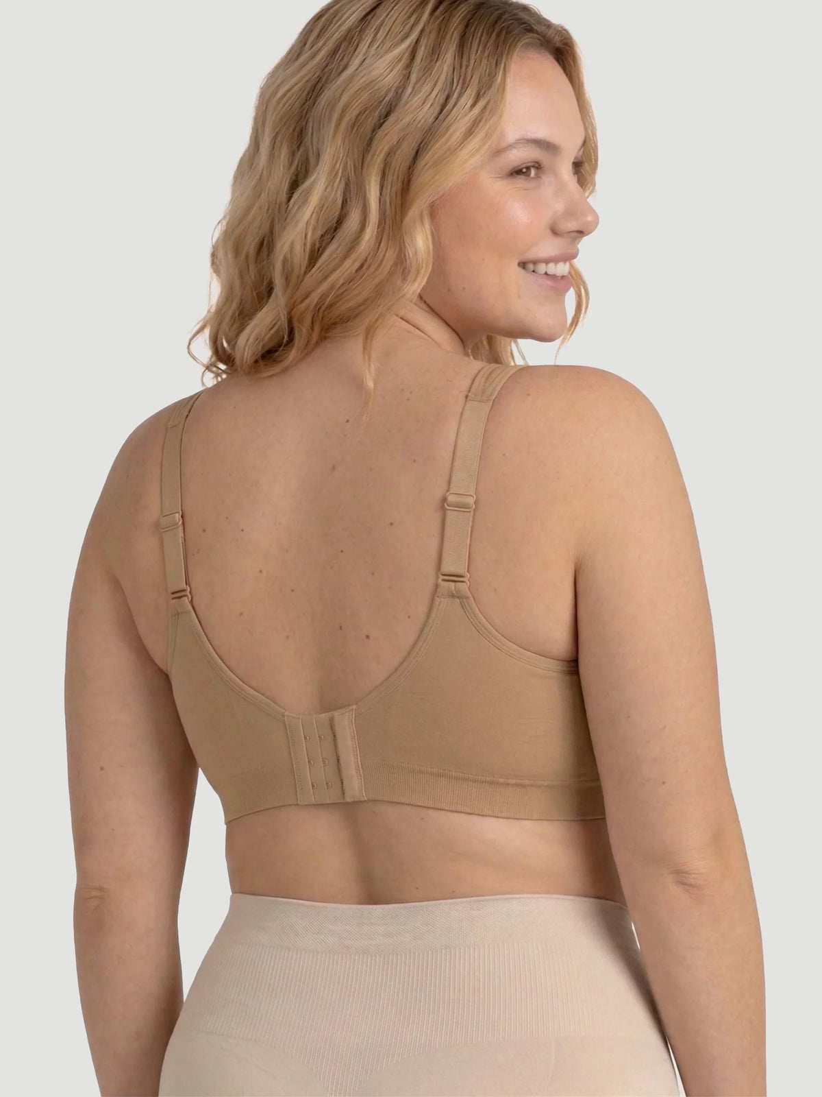 Adjustable Wire Free Shaper Bra (Cups A-FF) with Bra Extender