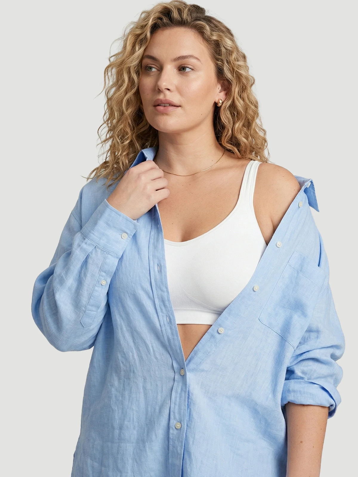Adjustable Wire Free Shaper Bra (Cups A-FF) with Bra Extender