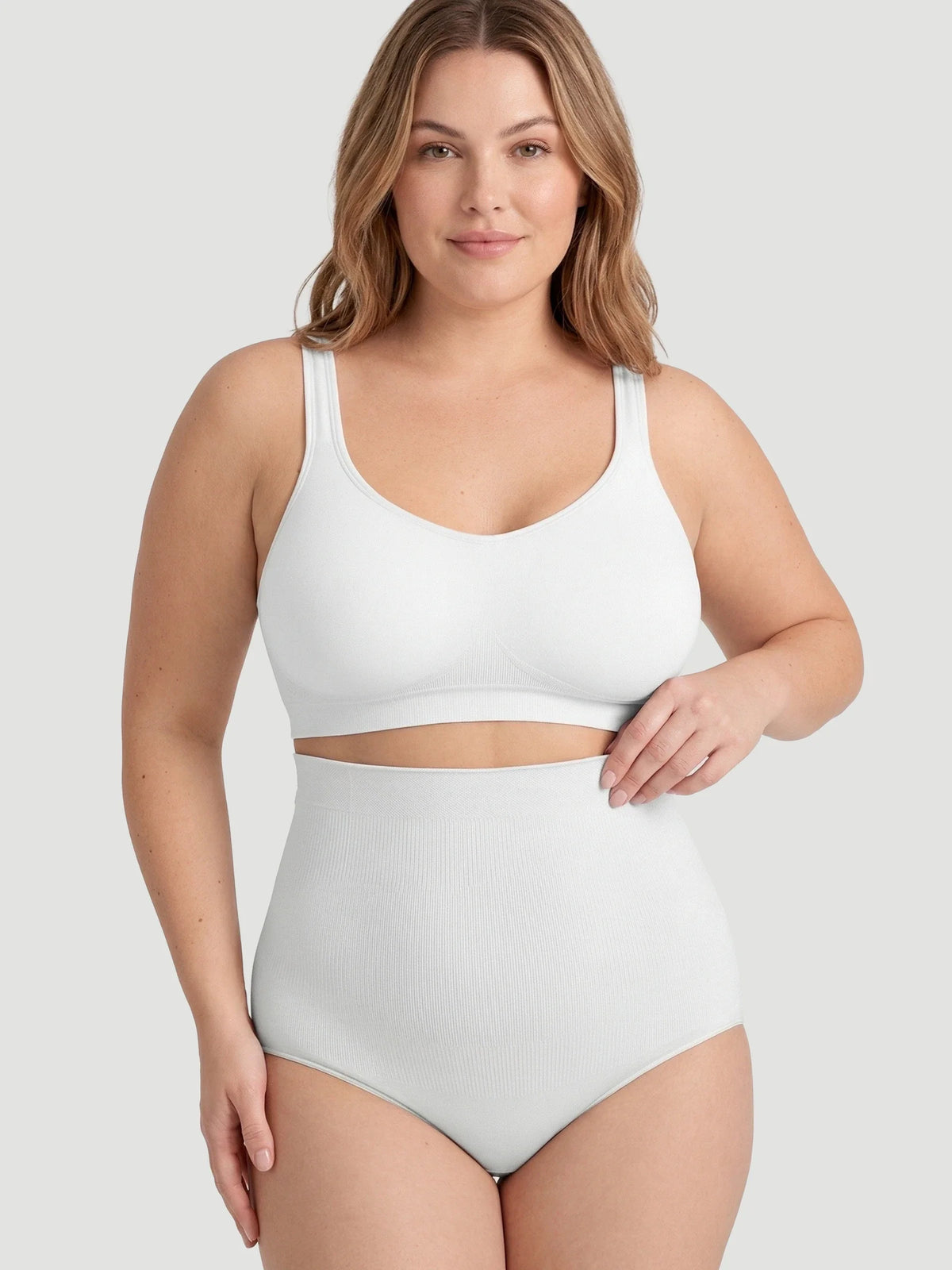 Adjustable Wire Free Shaper Bra (Cups A-FF) with Bra Extender
