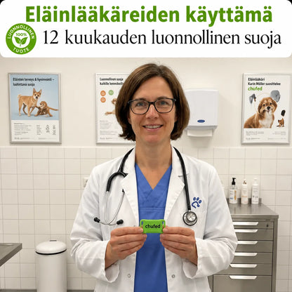 Luonnollinen suojariipus – 12 kuukauden suoja kirppuja, punkkeja ja loisia vastaan