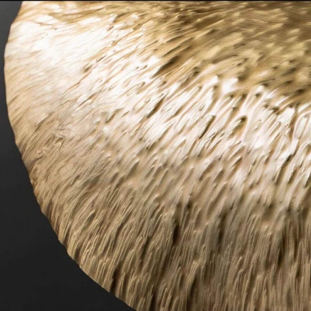 Handwoven Lotus Leaf Pendant Lamp – Natural Fiber Moroccan Lighting image 5