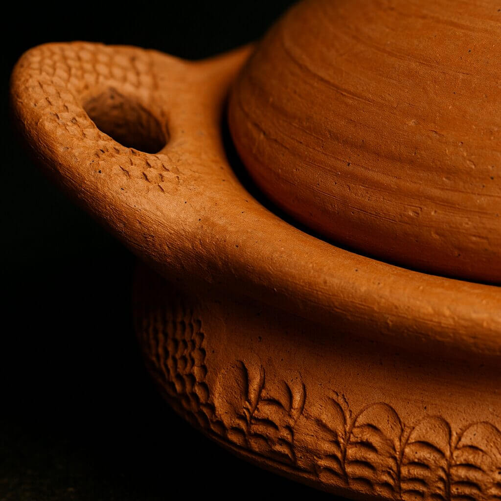 Handmade Terracotta Tagine Pottery – Slow-Cooked Clay Tagine from Marrakech image 5