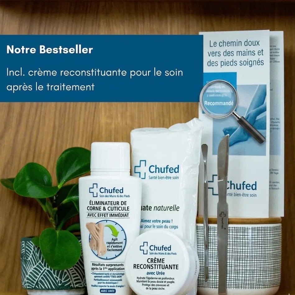 Chufed Coffret de soins pour les mains et les pieds