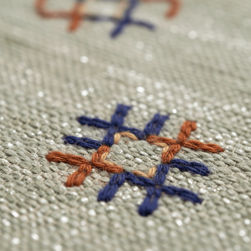 Handwoven Green Cactus Silk Rug 100x150cm – Berber Indoor/Outdoor Carpet image 9