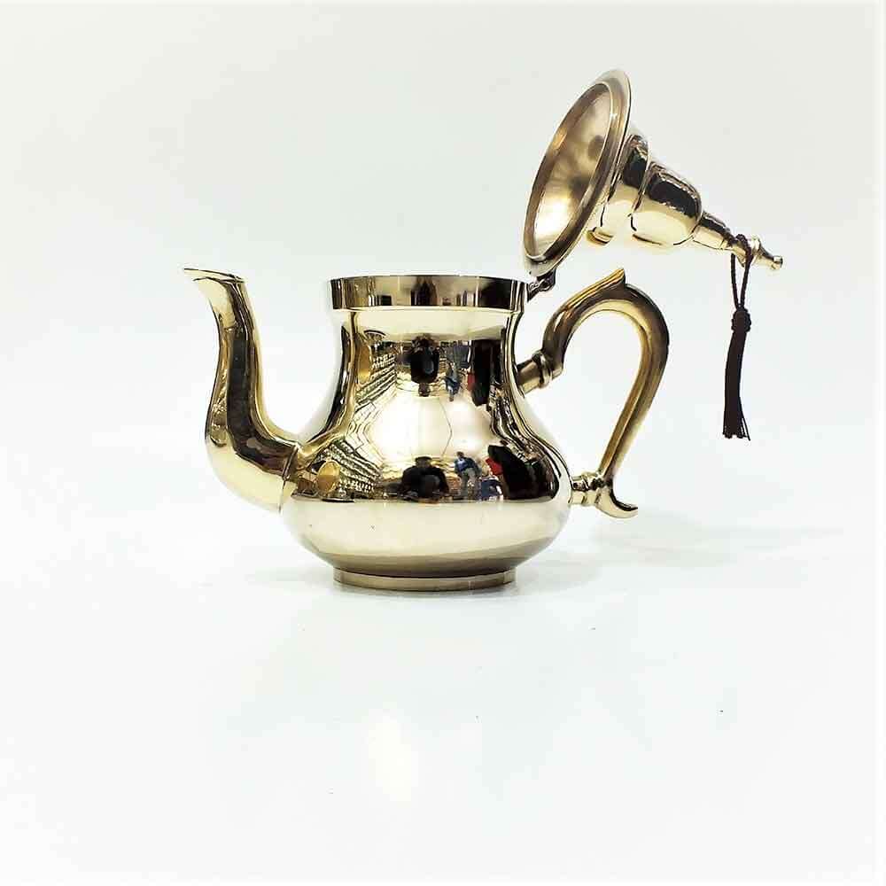 Classic Brass Teapot – Handcrafted Simple Design image 5