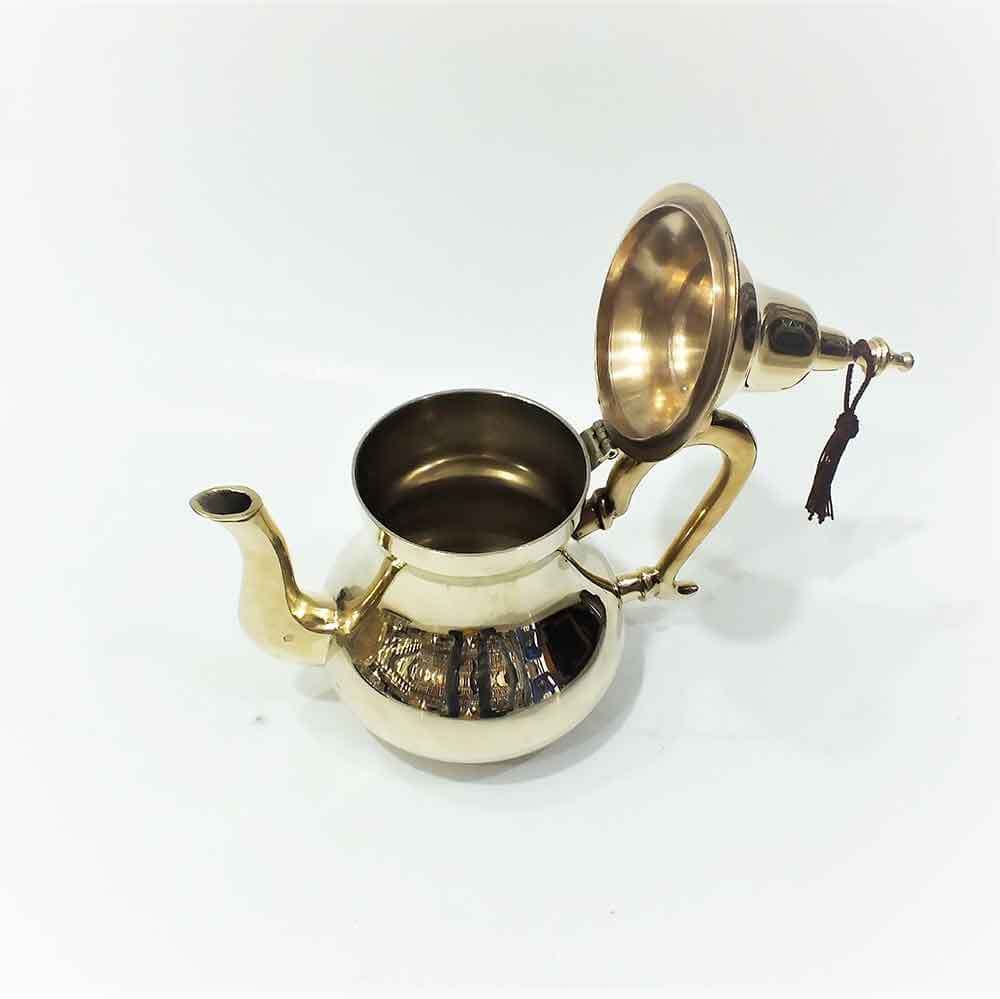 Classic Brass Teapot – Handcrafted Simple Design image 6