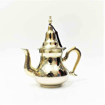 Classic Brass Teapot – Handcrafted Simple Design image