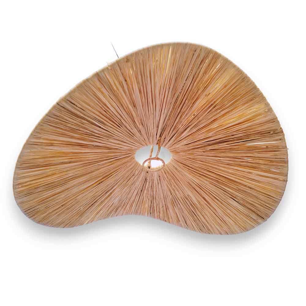 Wood Veneer Butterfly Pendant Light – Handwoven Natural Ceiling Lamp 22″ image 8