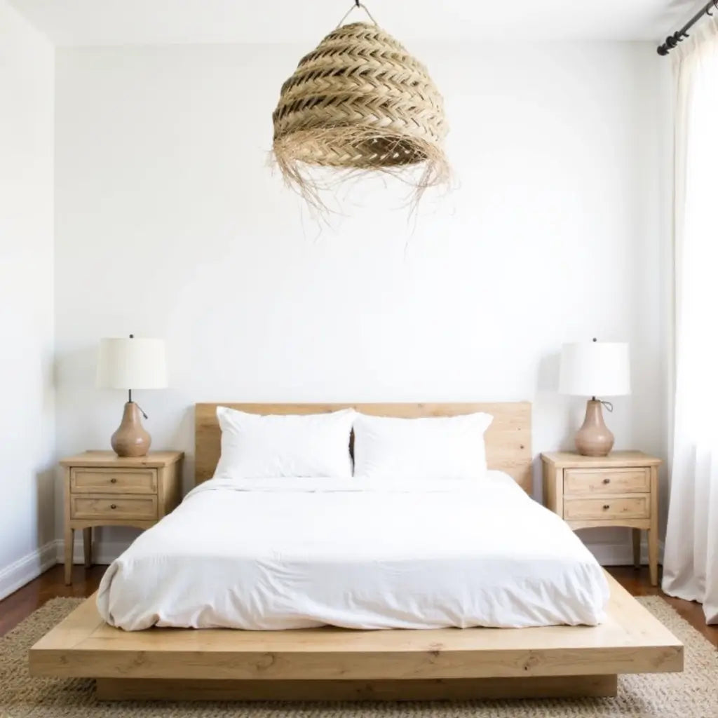 Grand Handwoven Straw Chandelier – Natural Artisan Pendant Light 50cm image 11