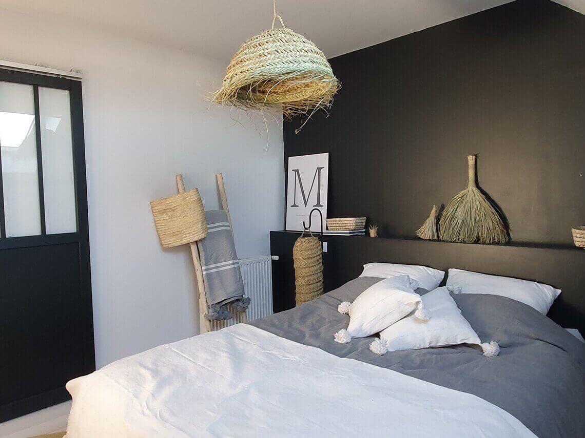 Grand Handwoven Straw Chandelier – Natural Artisan Pendant Light 50cm image 3