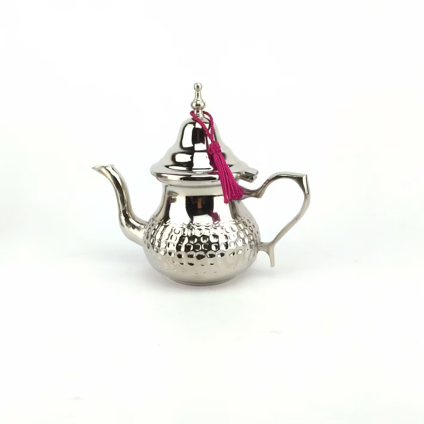 Silver-Plated Tea Set with Tray – Hand-Engraved 8-Piece Serving Collection image 5