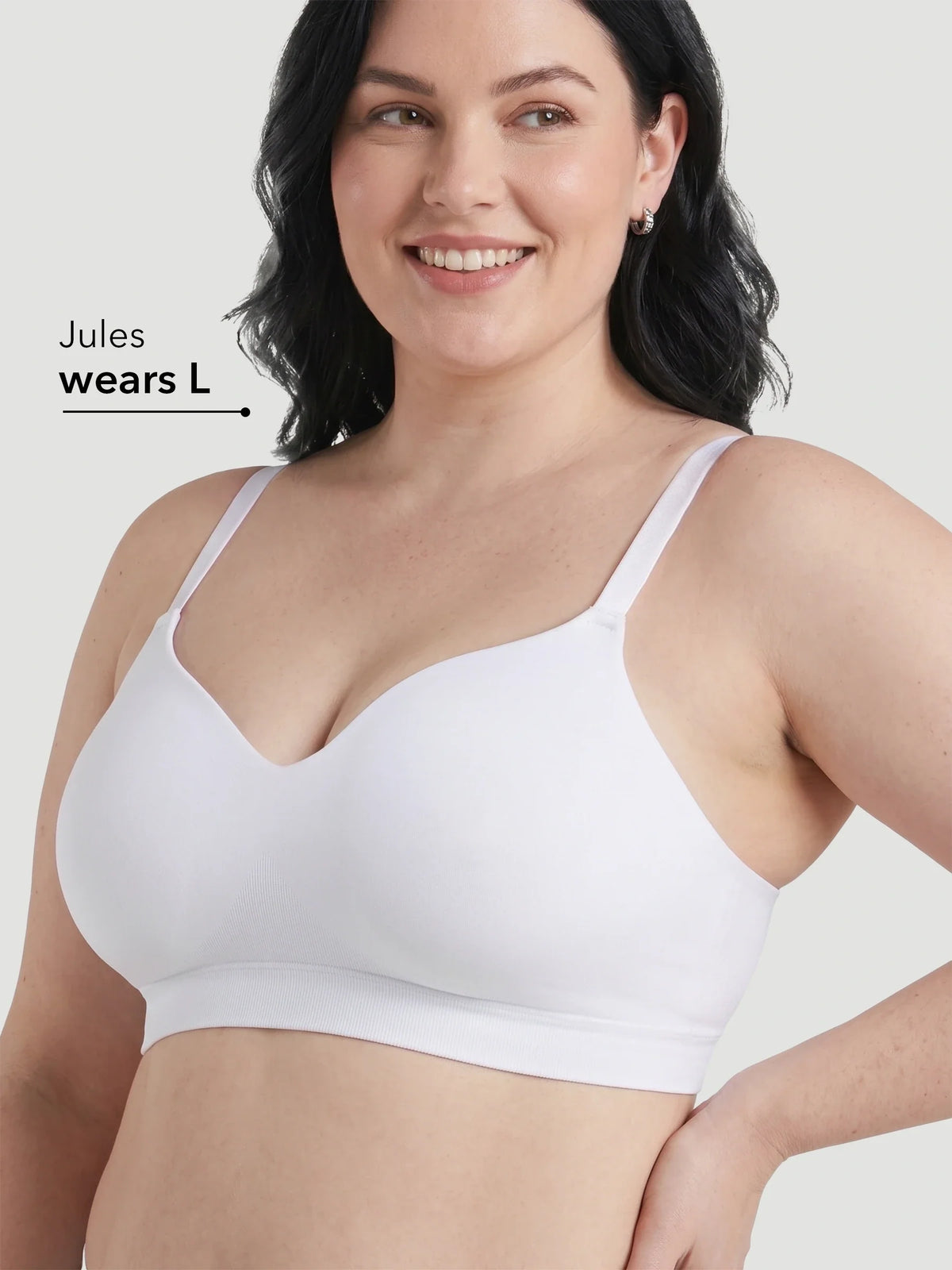 Ultimate Comfort Wireless Support Bra with Bra Extender