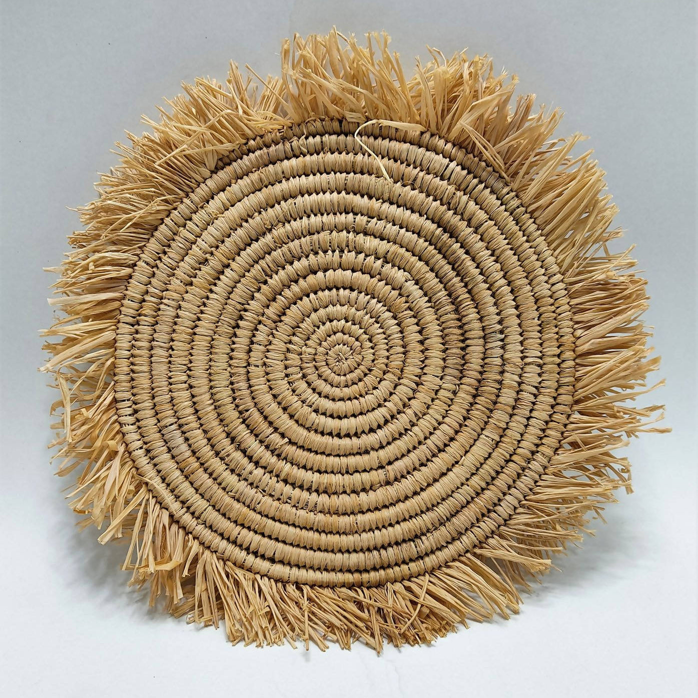 Round Raffia Placemats