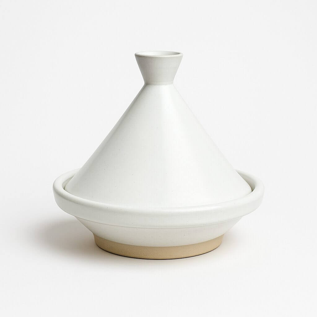 Handcrafted Glazed Ceramic Tagine Pot 20cm – Traditional Moroccan Cooking Vessel image 4