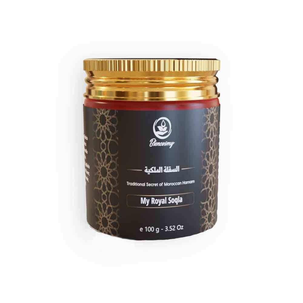 Moroccan Bath Soqla 100g – Natural Hammam Exfoliant for Smooth Silky Skin image