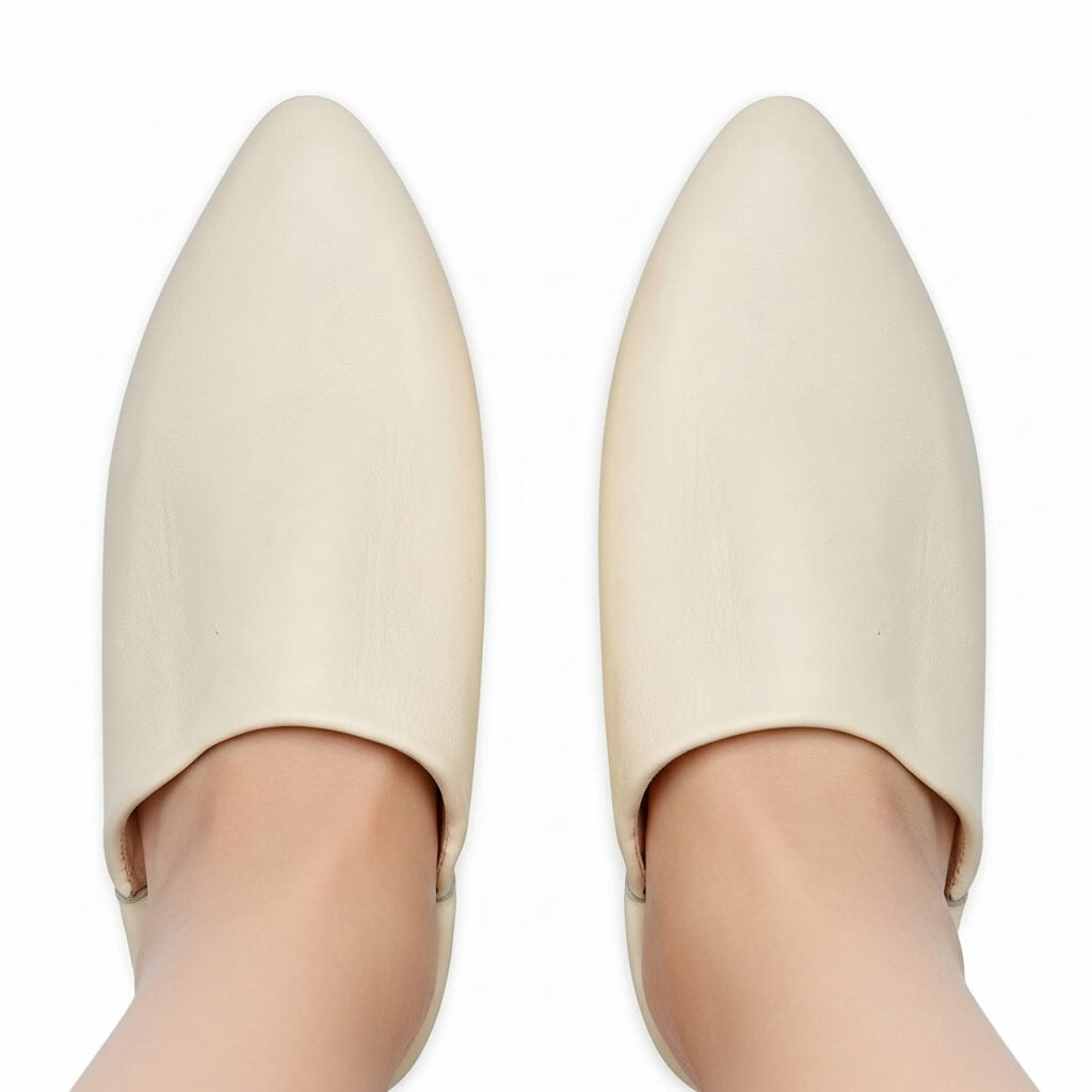 Authentic Moroccan Handcrafted Leather Babouche Slippers image 9