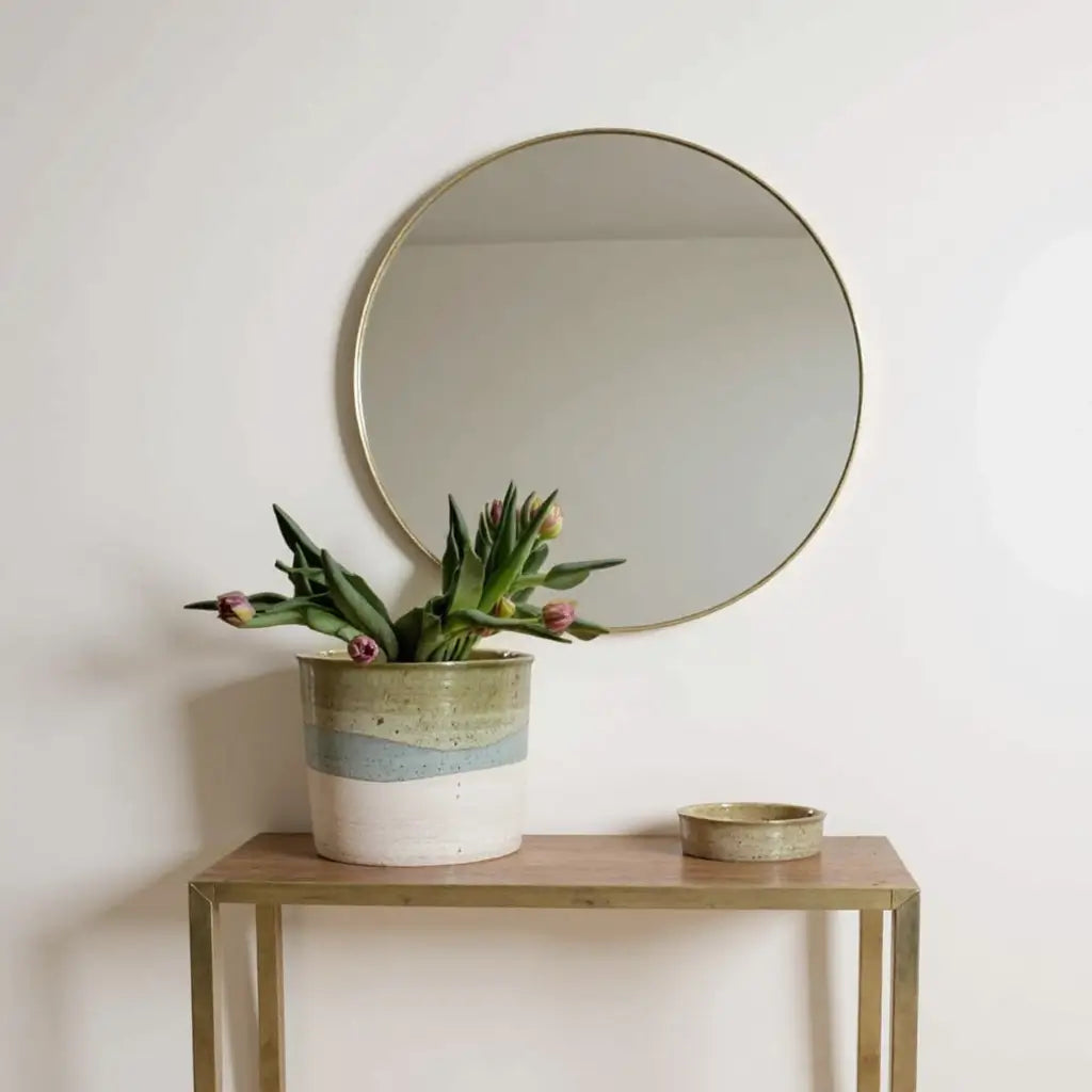 Tricolor Tamegroute Indoor Planters – Handmade Ceramic Pots Set image 4