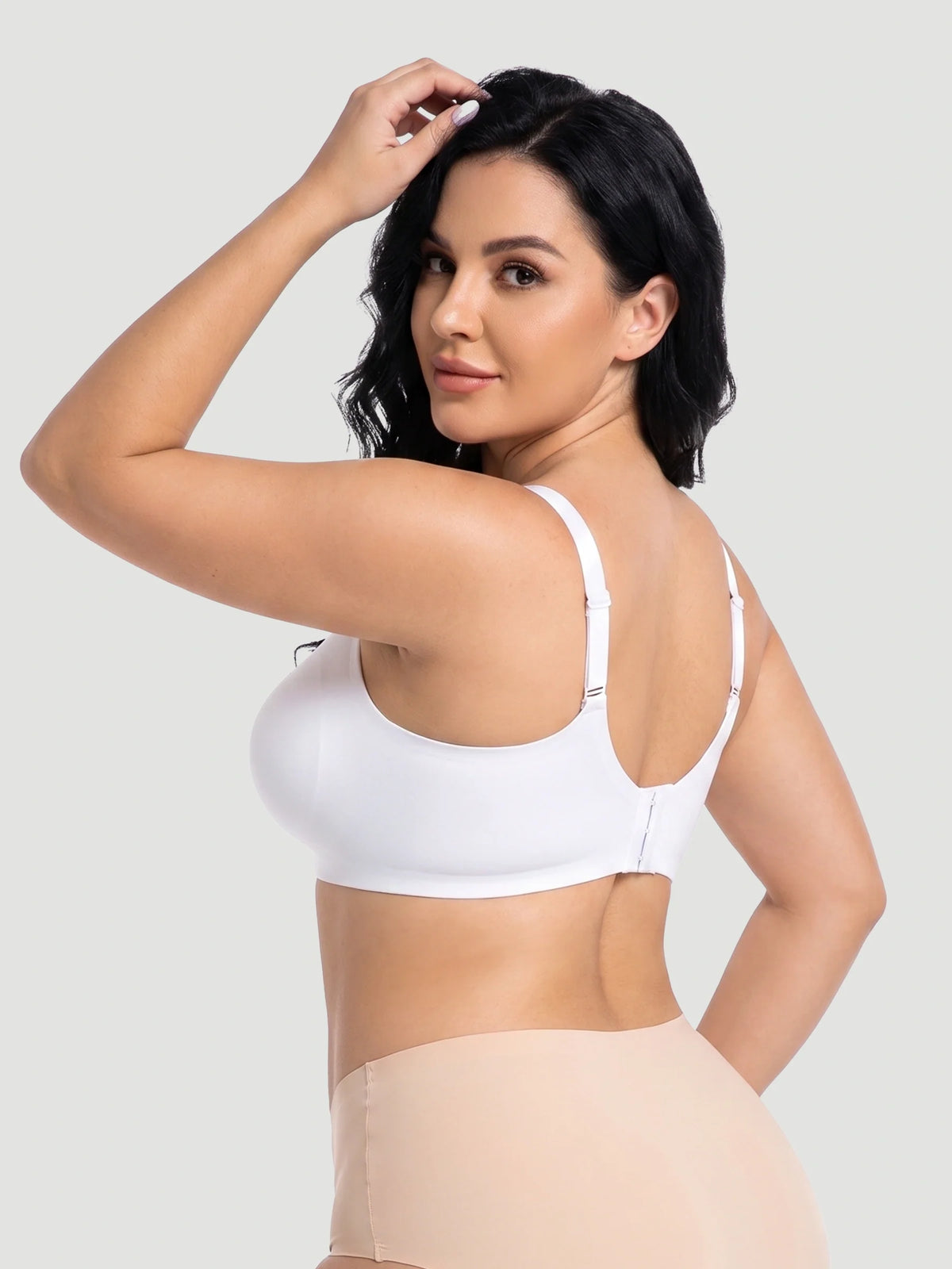 Scalloped Push-Up Wireless Jelly Bra