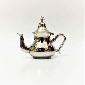 Silver Plated Brass Teapot – Traditional Design 2-12 Servings image