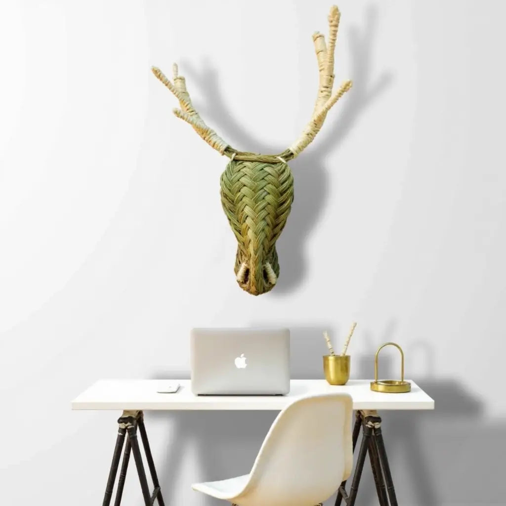 Woven Deer Head image 3