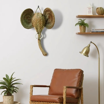 Woven Elephant Head image 2