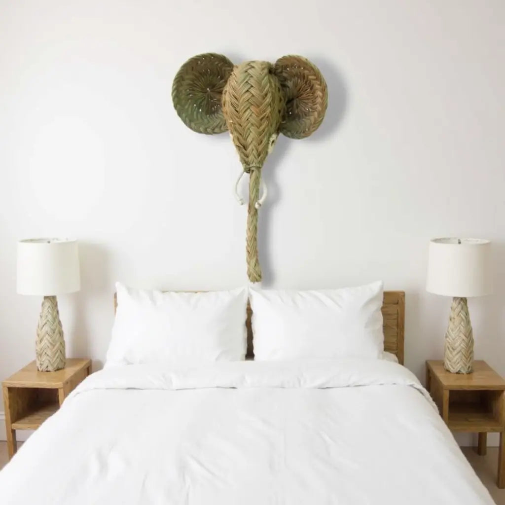 Woven Elephant Head image 3