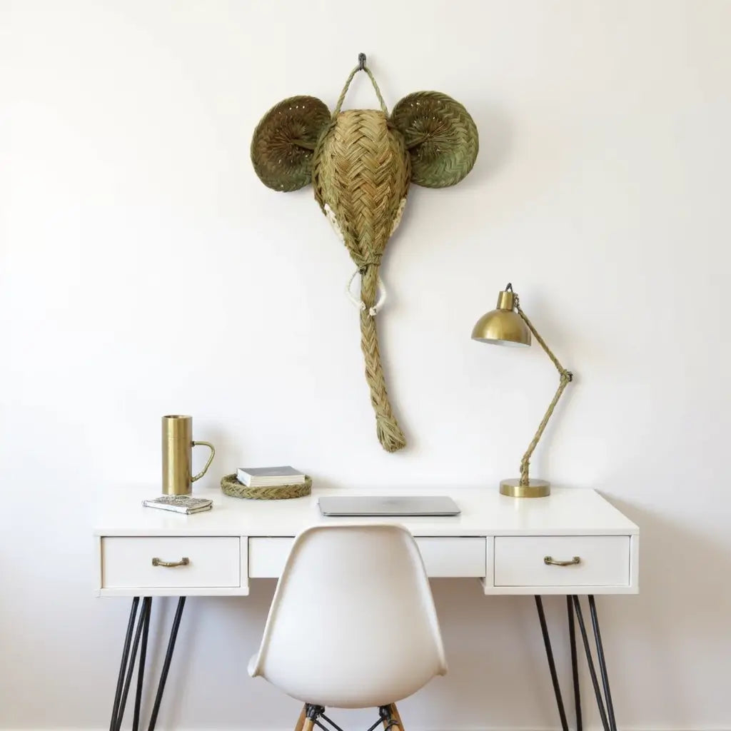 Woven Elephant Head image 4