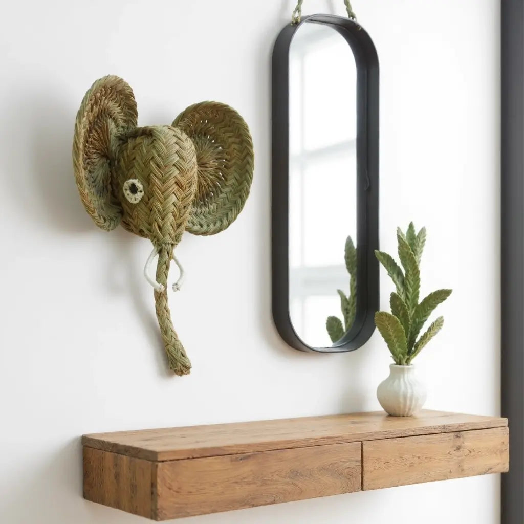 Woven Elephant Head image 5