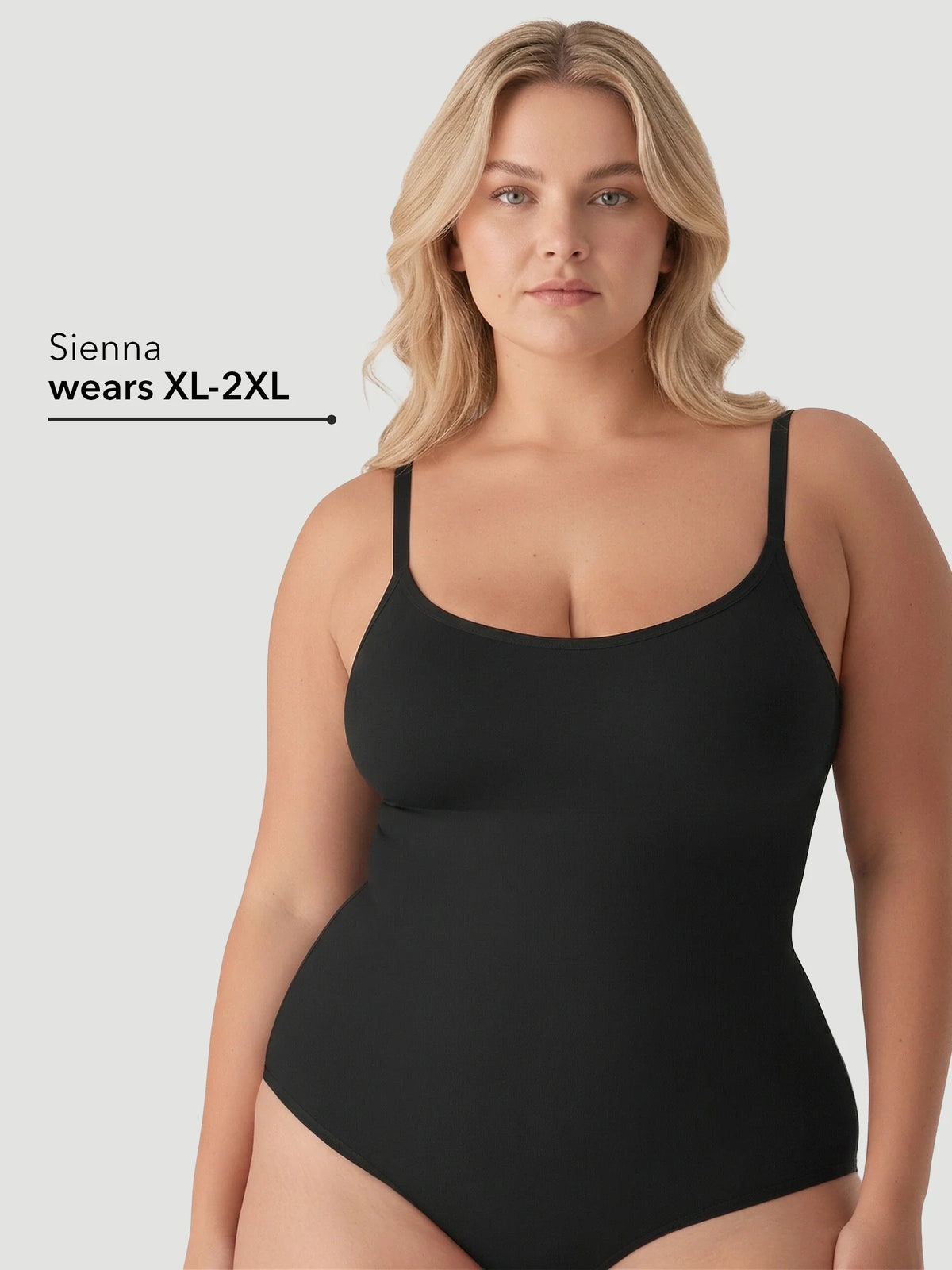 Scoop Neck Bodysuit Shaping Panty
