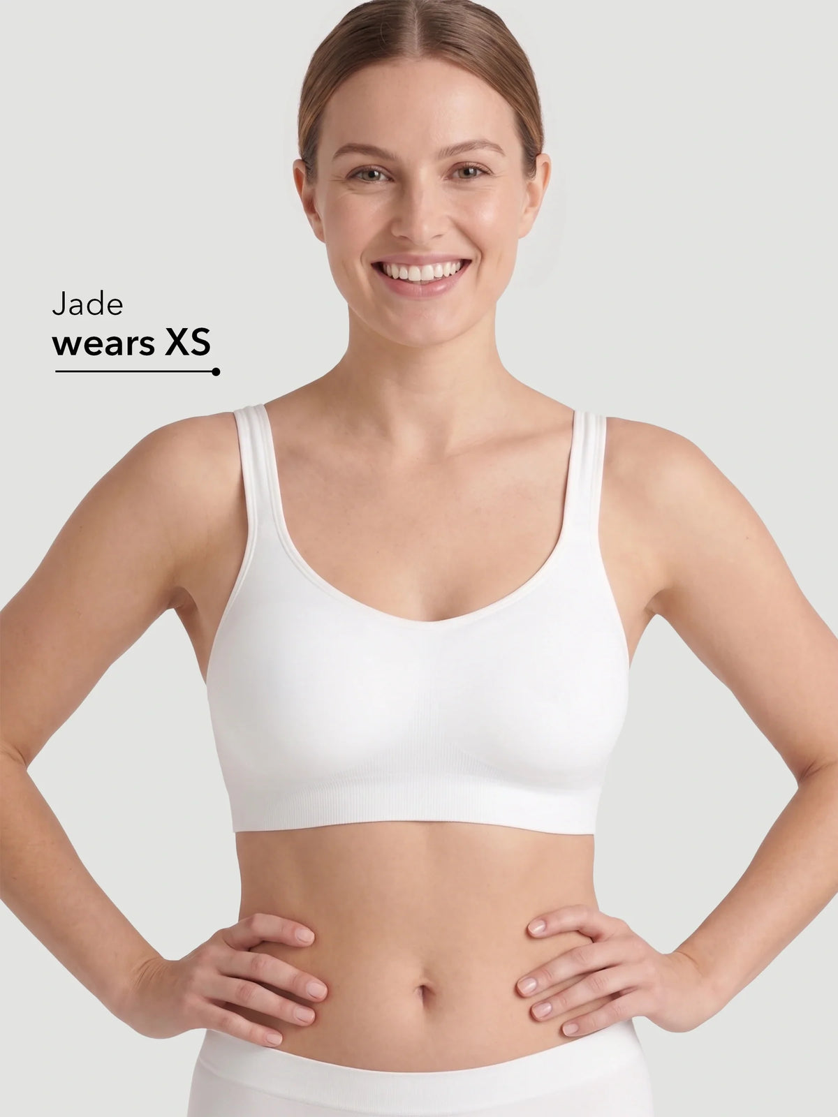 Adjustable Wire Free Shaper Bra (Cups A-FF) with Bra Extender