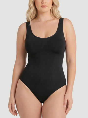 Scoop Neck Bodysuit Shaping Panty