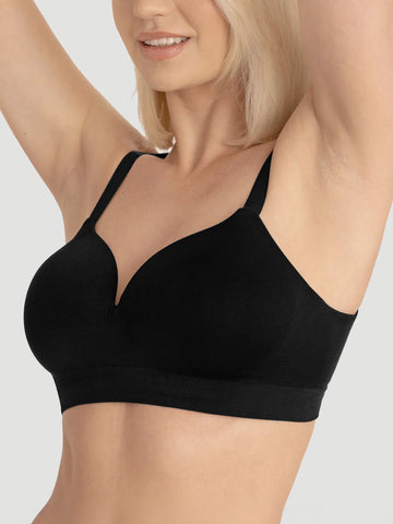 Ultimate Comfort Wireless Support Bra with Bra Extender