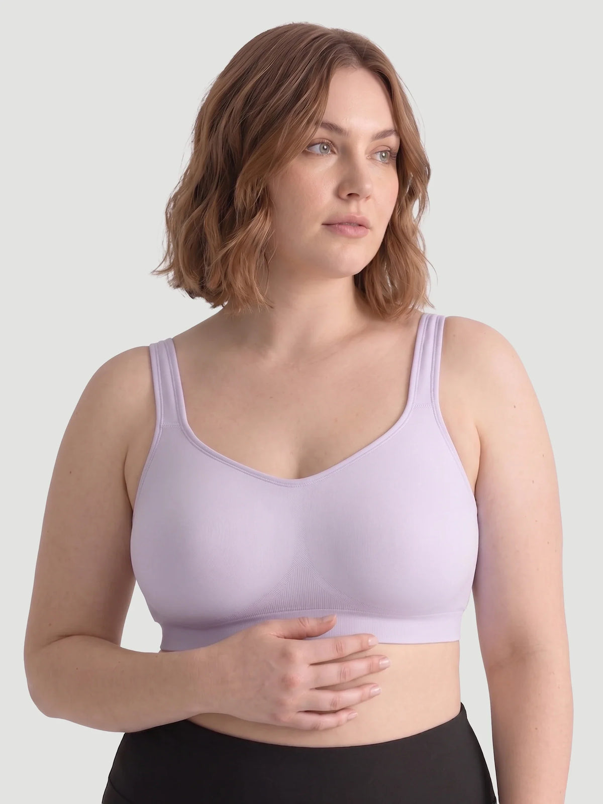 Adjustable Wire Free Shaper Bra (Cups A-FF) with Bra Extender