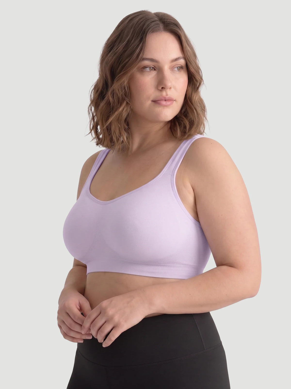 Adjustable Wire Free Shaper Bra (Cups A-FF) with Bra Extender