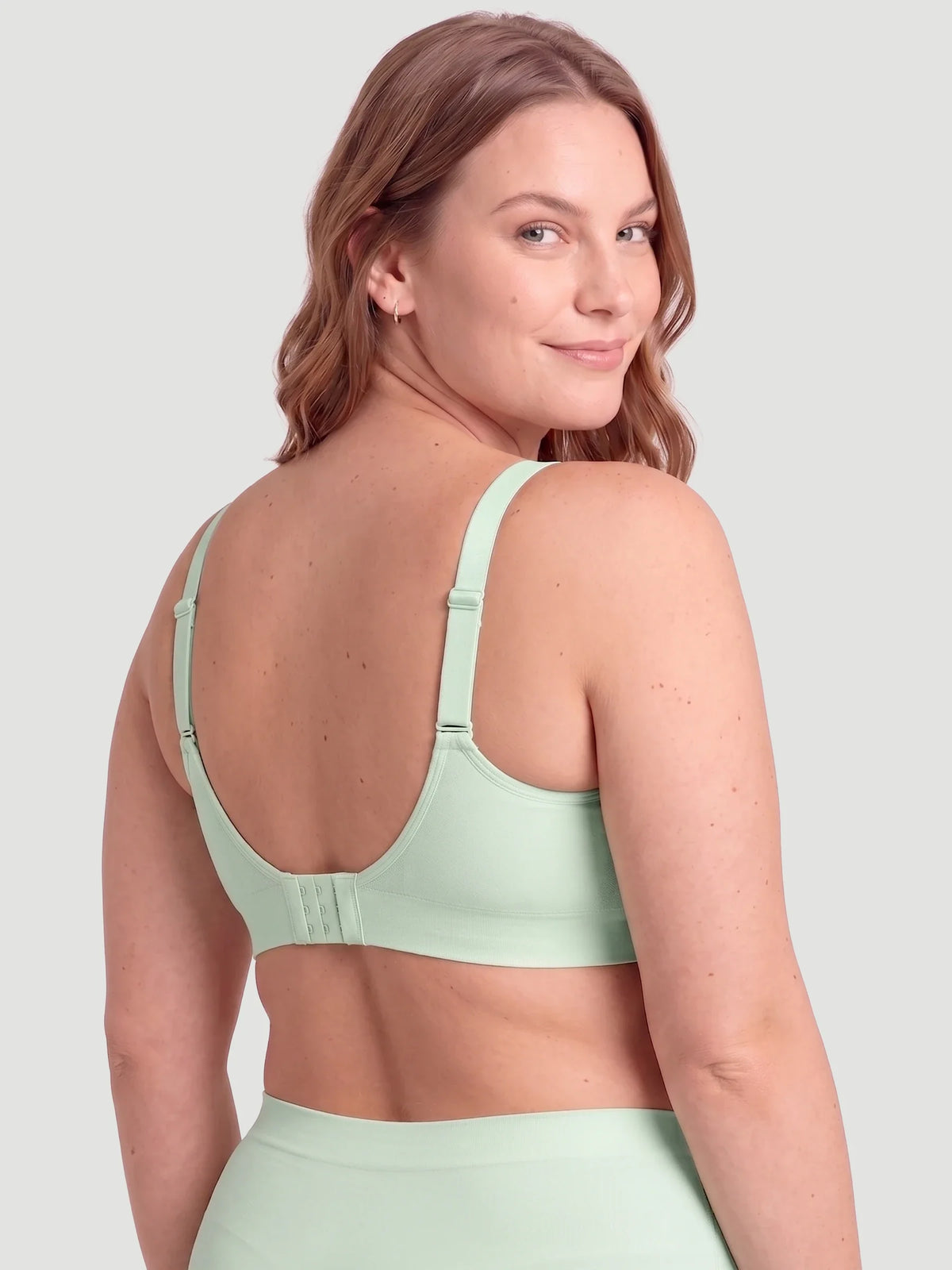 Adjustable Wire Free Shaper Bra (Cups A-FF) with Bra Extender