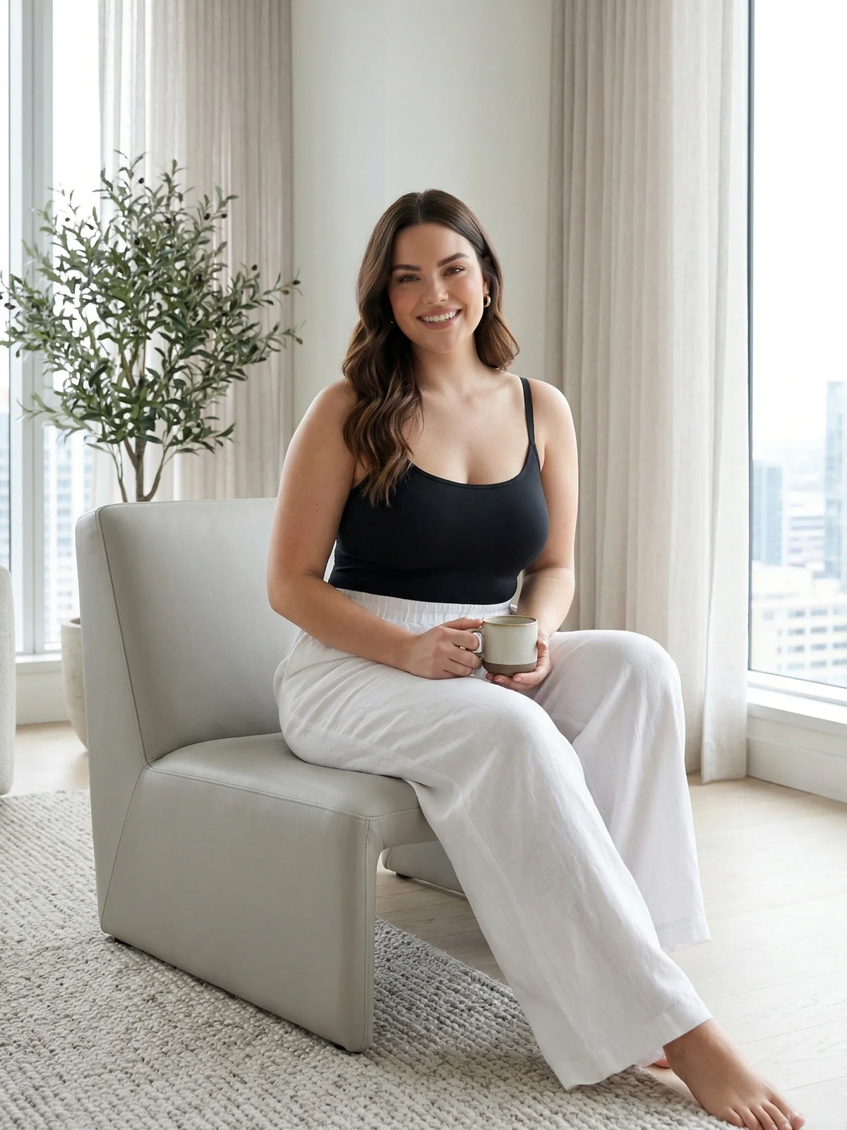 Every Day Shaping Scoop Neck Cami